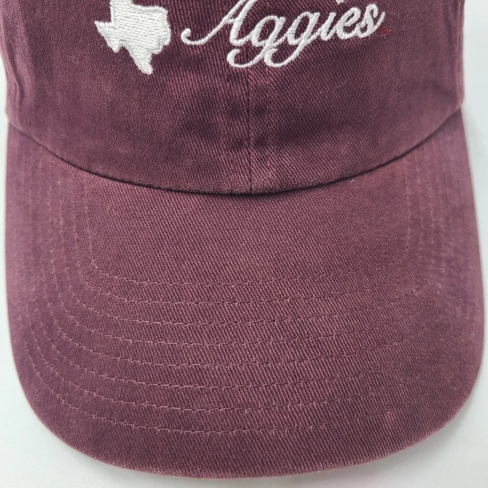 Women Texas A&M Aggies Hat‎ Strapback 47 Brand Clean Up Maroon NCAA University